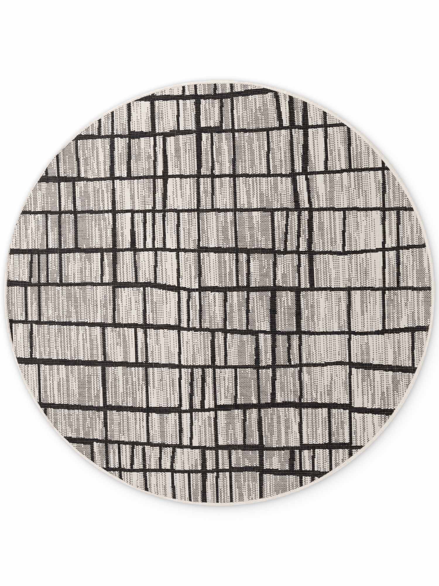 Ted Baker Teppich Crouch, Wendeteppich, rund, Höhe: 8 mm, Designteppich, Wetterfest, Pflegeleicht, Modern, Wohnzimmer, Terrasse