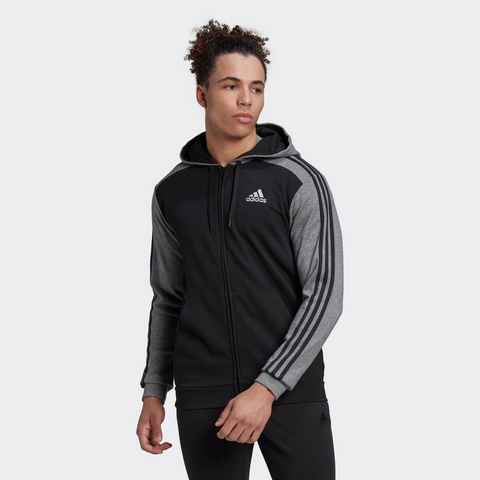 adidas Sportswear Kapuzensweatshirt ESSENTIALS MÉLANGE FRENCH TERRY KAPUZENJACKE