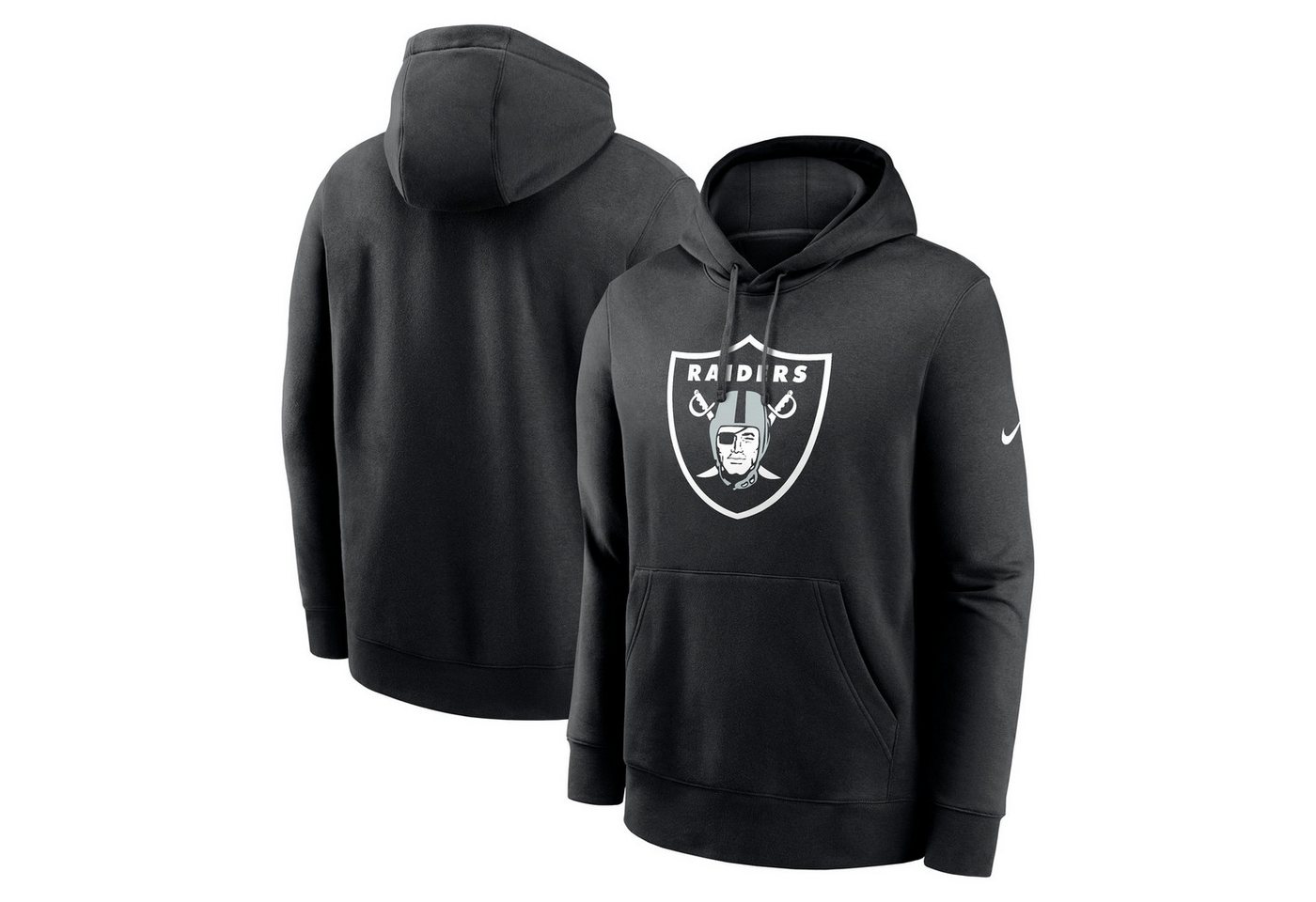 Nike Kapuzenpullover Nike Hoodie Las Vegas Raiders Nike Club Logo