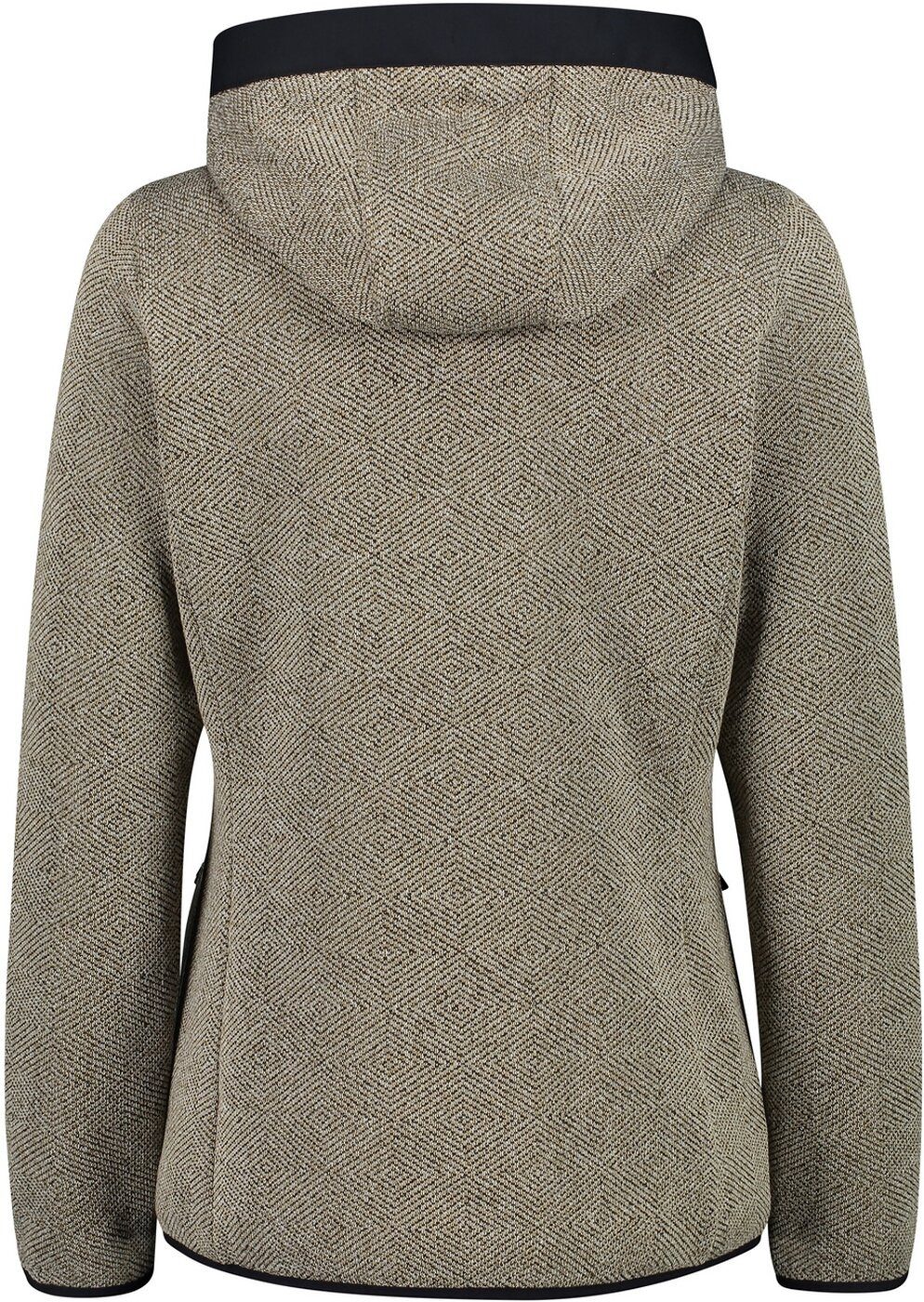 CMP Tanktop WOMAN JACKET FIX HOOD SABBIA