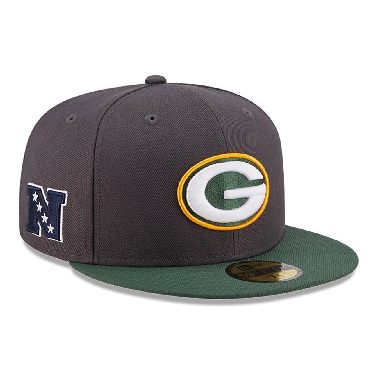 New Packers Cap Bay NFL Era Cap Baseball anthrazit Green New 59FIFTY Era grey
