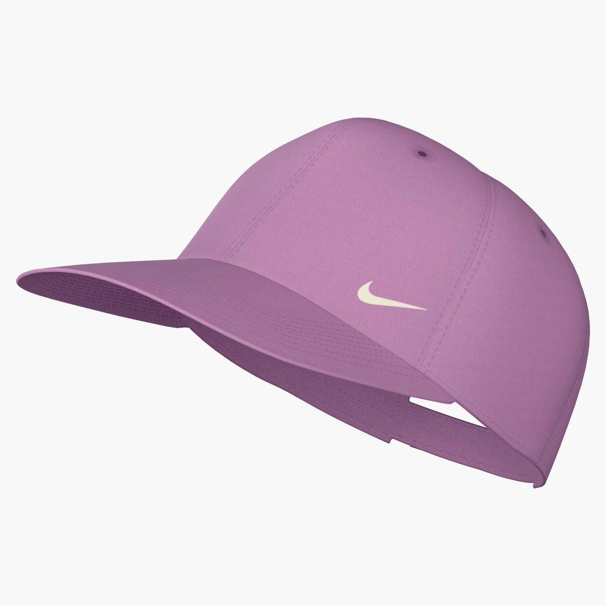 Nike Sportswear Baseball Cap U NK CLUB CAP U CB SM SWSH L mit verstellbarem Riemen, mit Tri-Glide-Verschluss, 6-Panel-Design