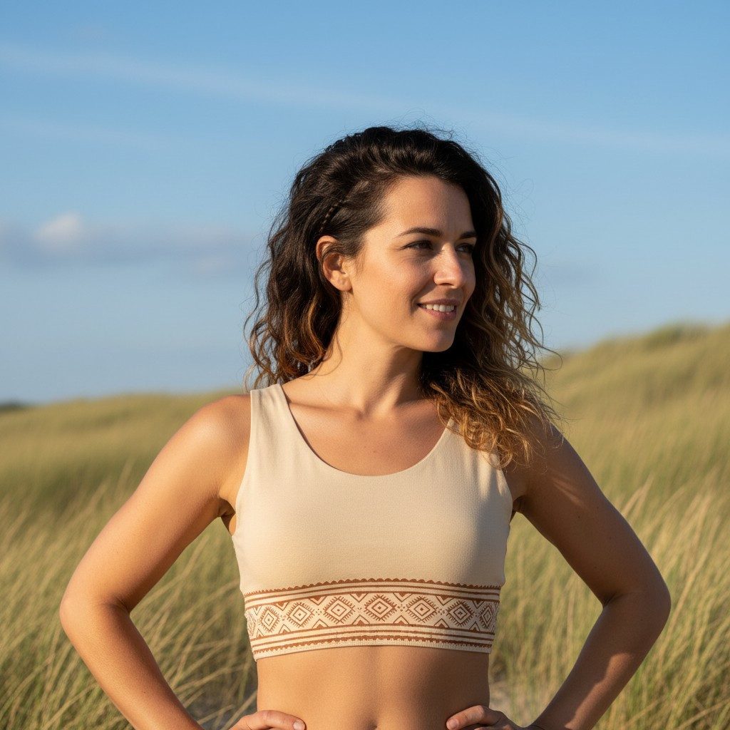 Guru-Shop T-Shirt Goa Psytrance Bikini Top, Boho Top, Yoga Bra.. Festival, günstig online kaufen