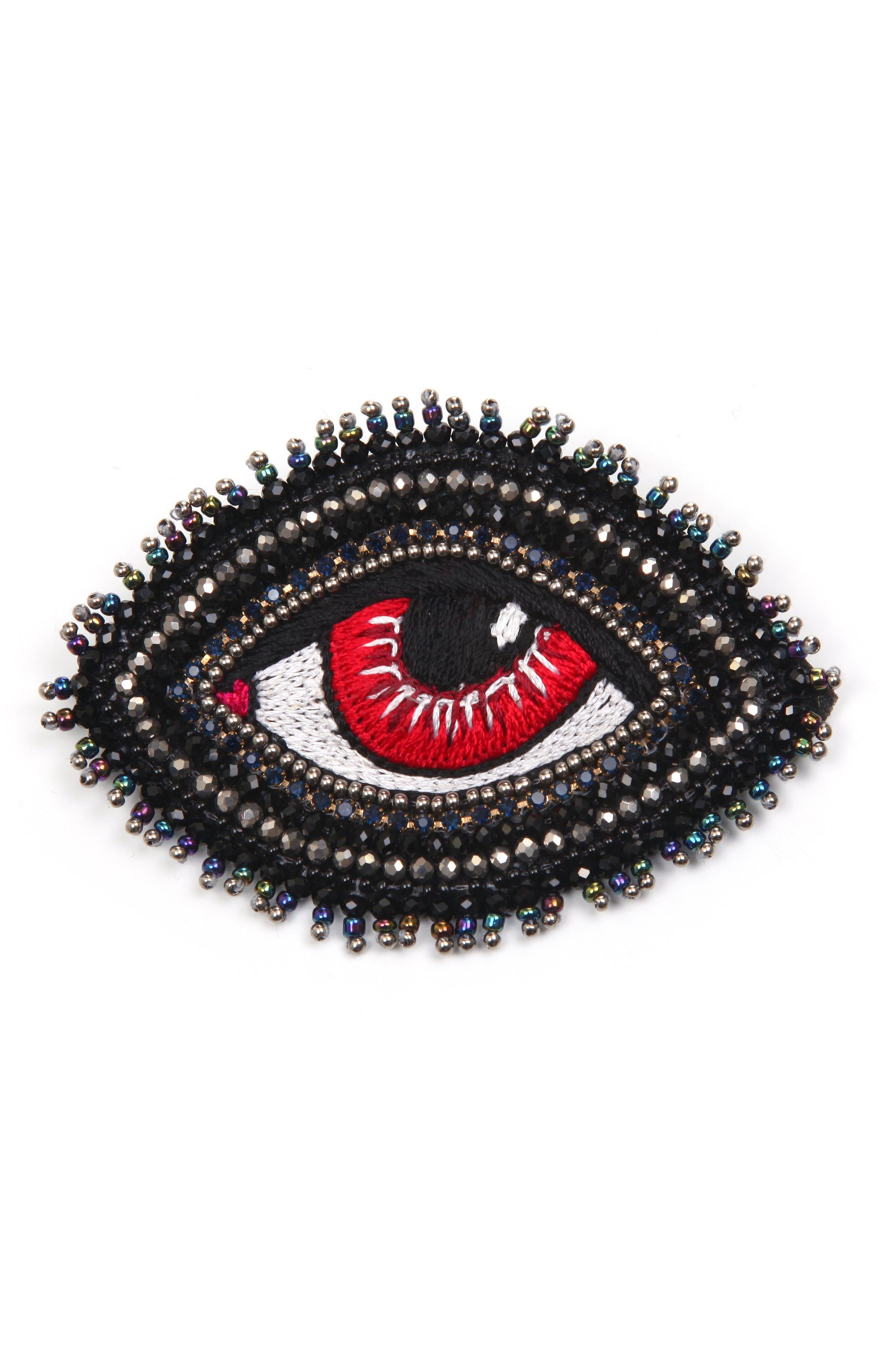 COLLEZIONE ALESSANDRO Brosche Eye, mit Augenmotiv
