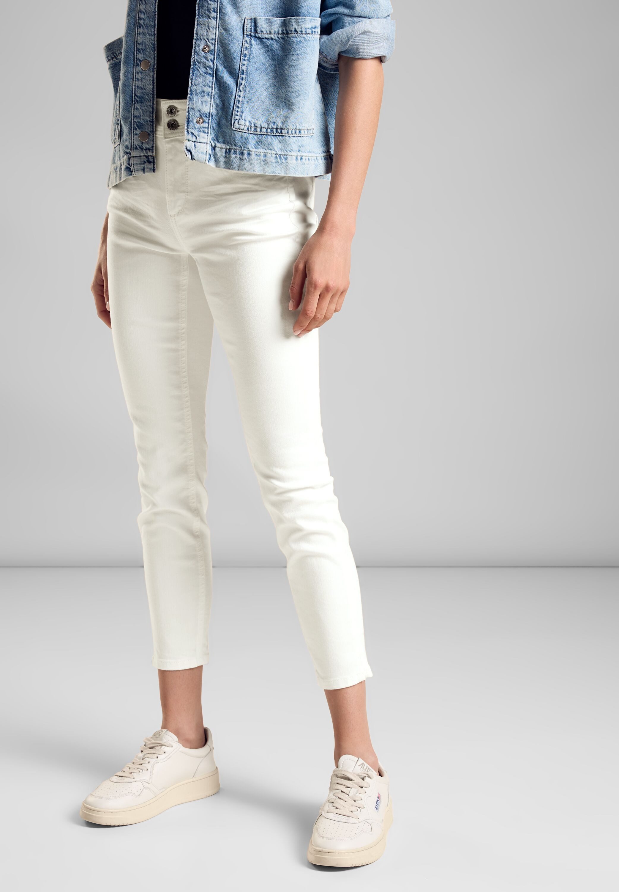 STREET ONE Slim-fit-Jeans High Waist
