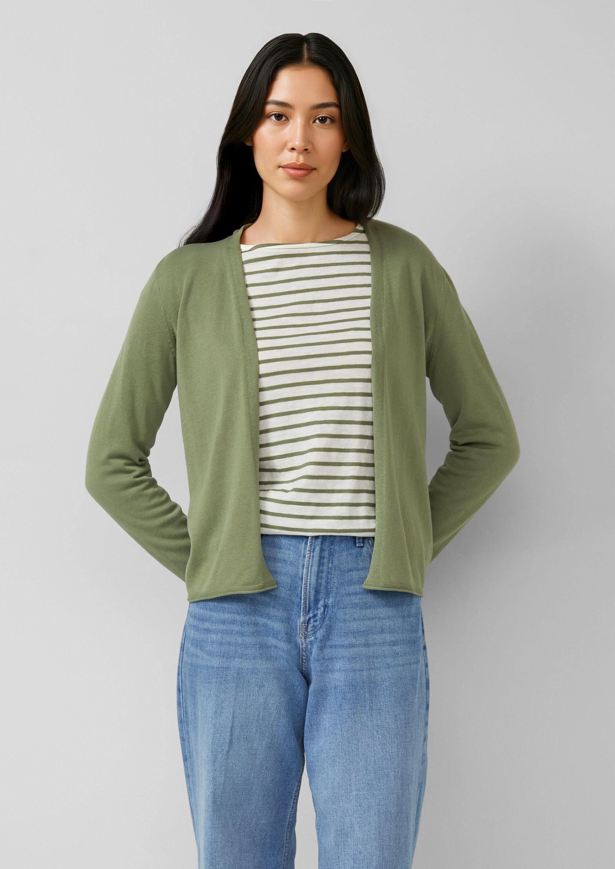 s.Oliver Cardigan Strickjacke Leichter Feinstrickcardigan günstig online kaufen