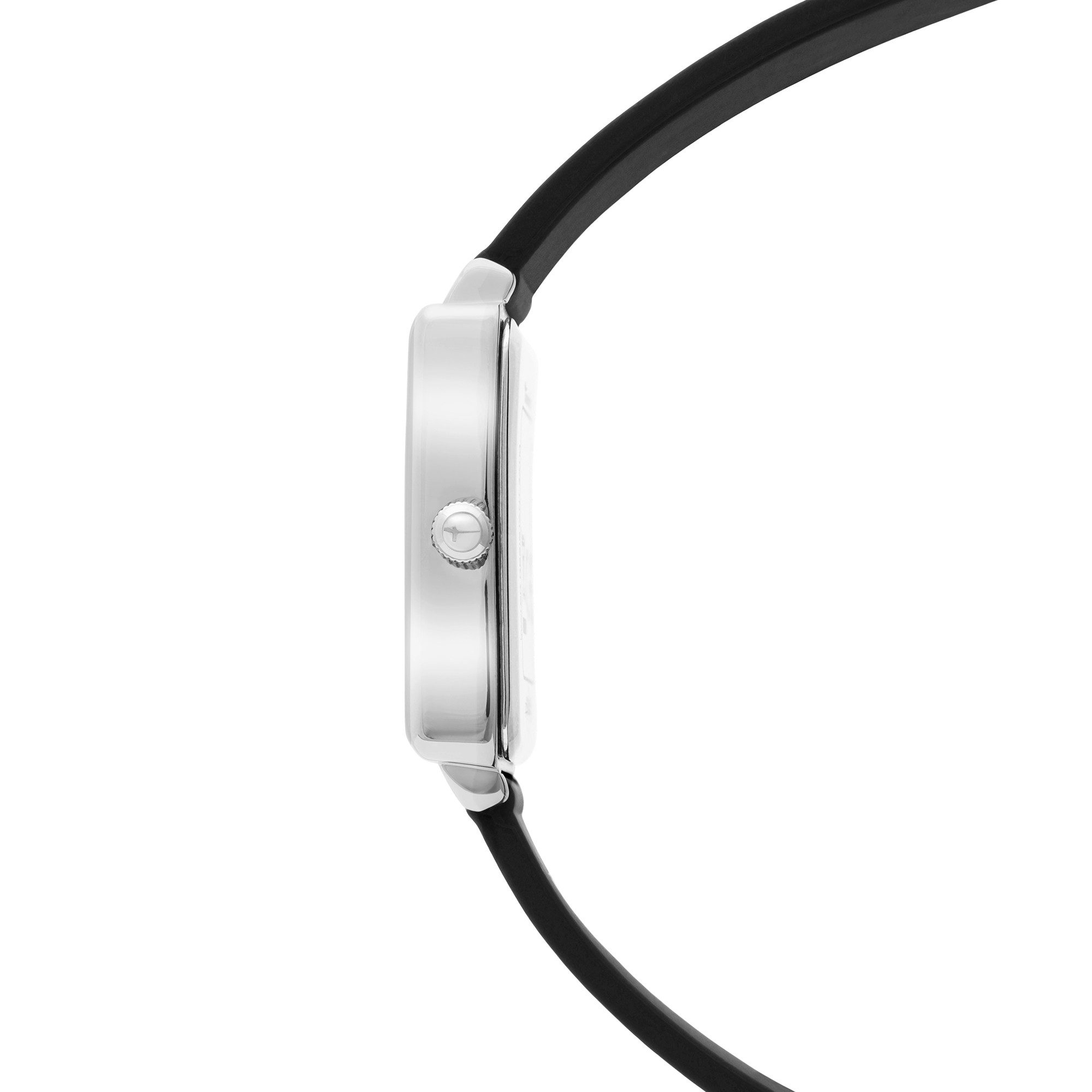 Tamaris Quarzuhr TT-0215-PQ, Armbanduhr, Damenuhr, Silikonarmband, analog