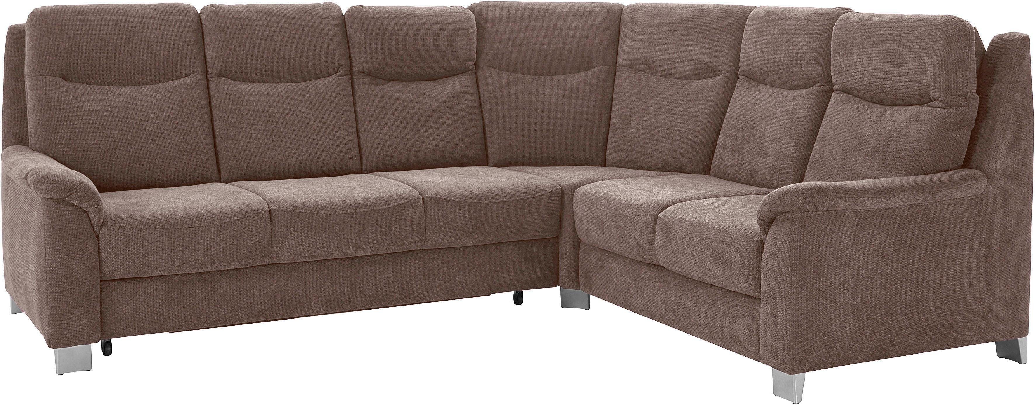 sit&more Ecksofa Boccaccio L-Form, mit Federkern günstig online kaufen