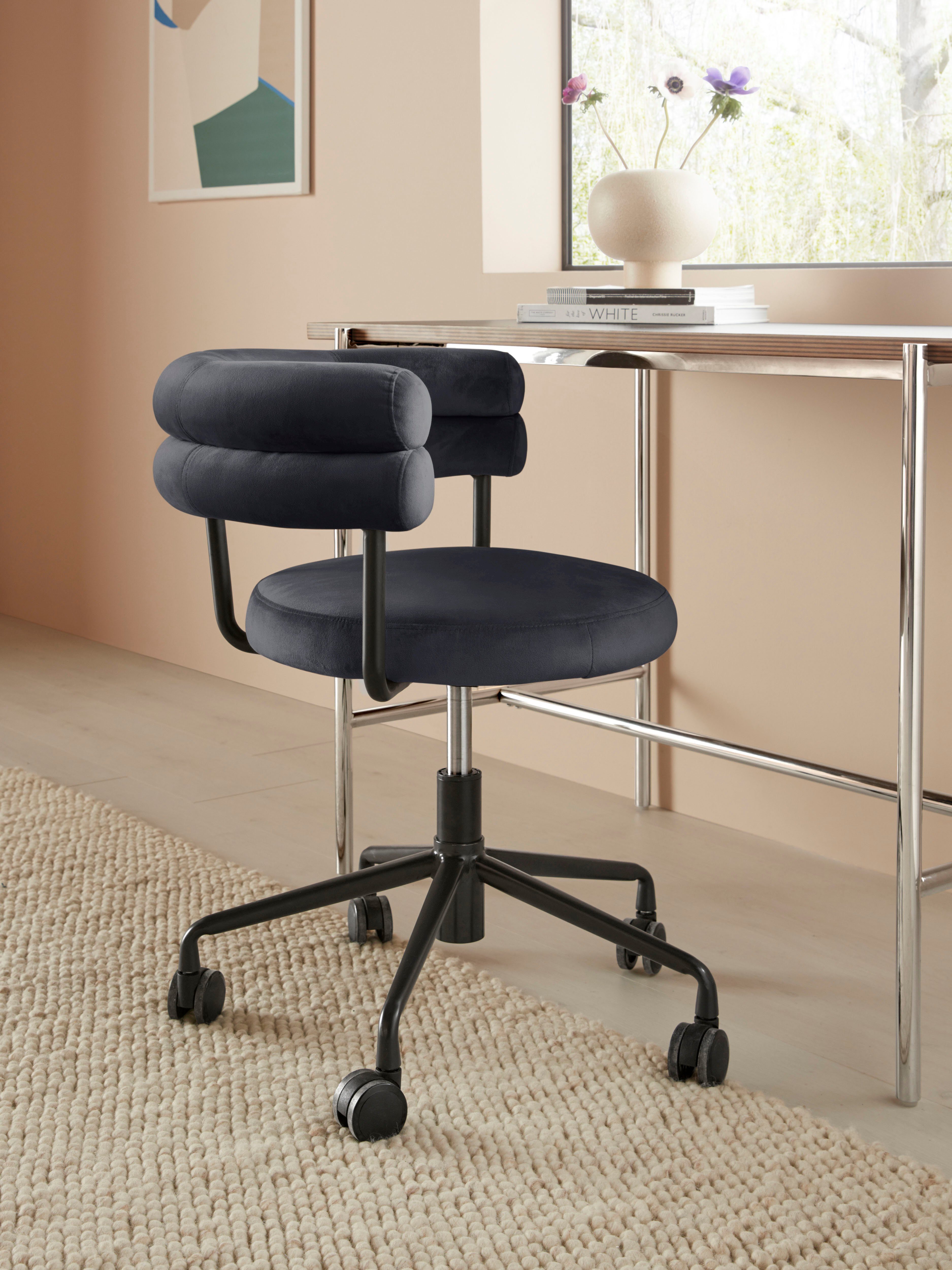 LeGer Home by Lena Gercke Bürostuhl Sunni, weicher Samtvelours günstig online kaufen