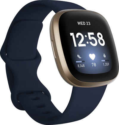 fitbit Versa 3 Smartwatch (4,32 cm/1,7 Zoll, FitbitOS5)