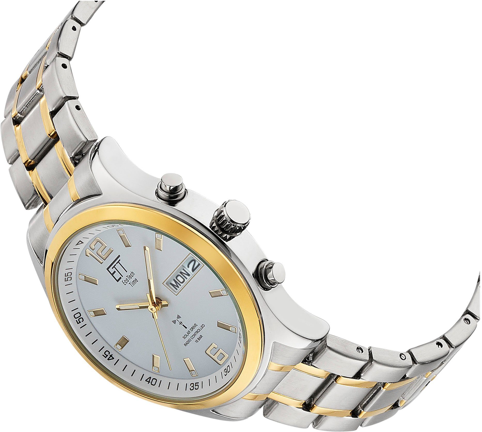 ETT Funkuhr Gobi EGS-11253-12M, Armbanduhr, Herrenuhr, Datum, Solar, Edelst günstig online kaufen