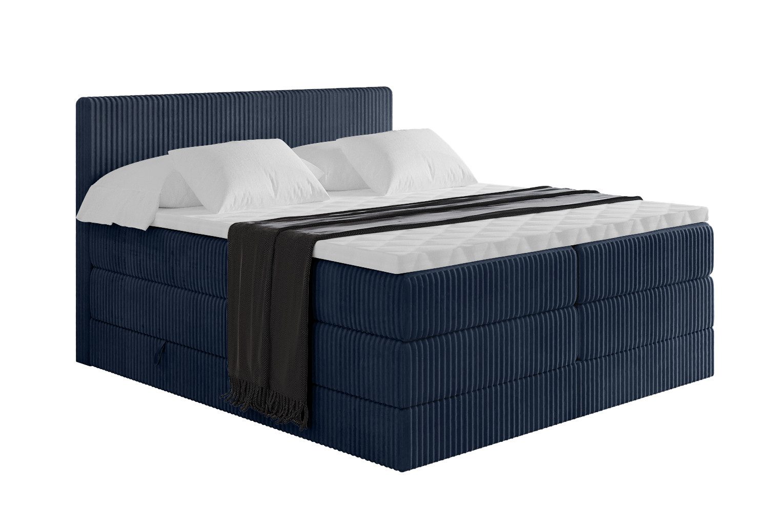 ALTDECOR Boxspringbett TOLO KING (Multipocket-Matratze H4, günstig online kaufen