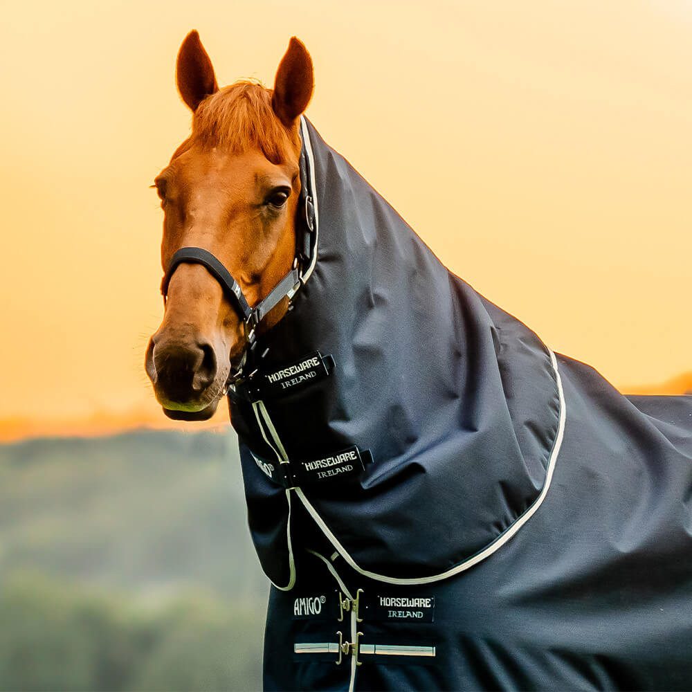Horseware Pferde-Halsteil Horseware Amigo Ripstop 900D Turnout Hood 150g