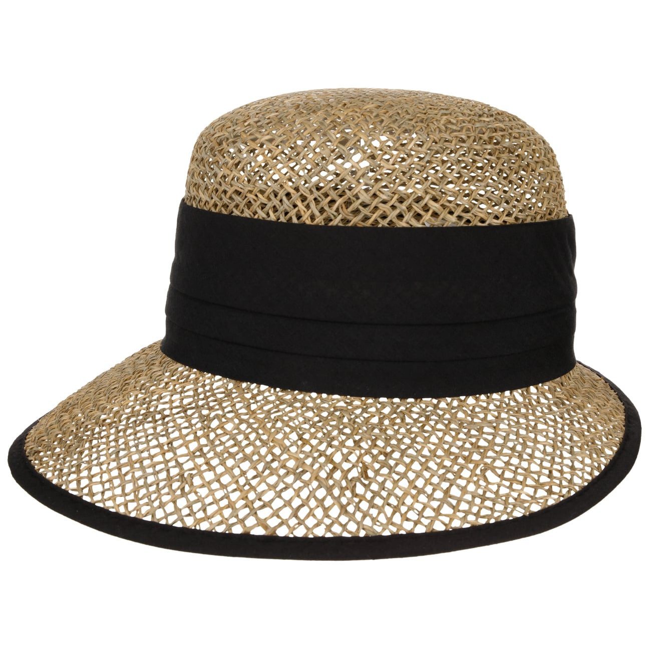 Seeberger Sonnenhut (1-St) Sonnenvisor Hinten geschlossen