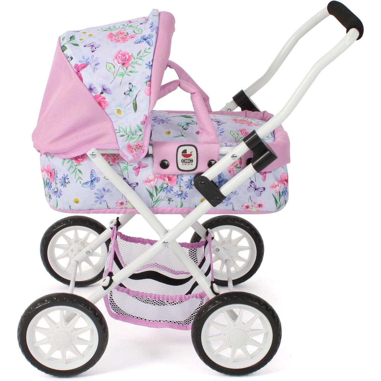CHIC2000 Puppenwagen 555-53 Mini-Kuschelwagen "SMARTY" Flowers günstig online kaufen