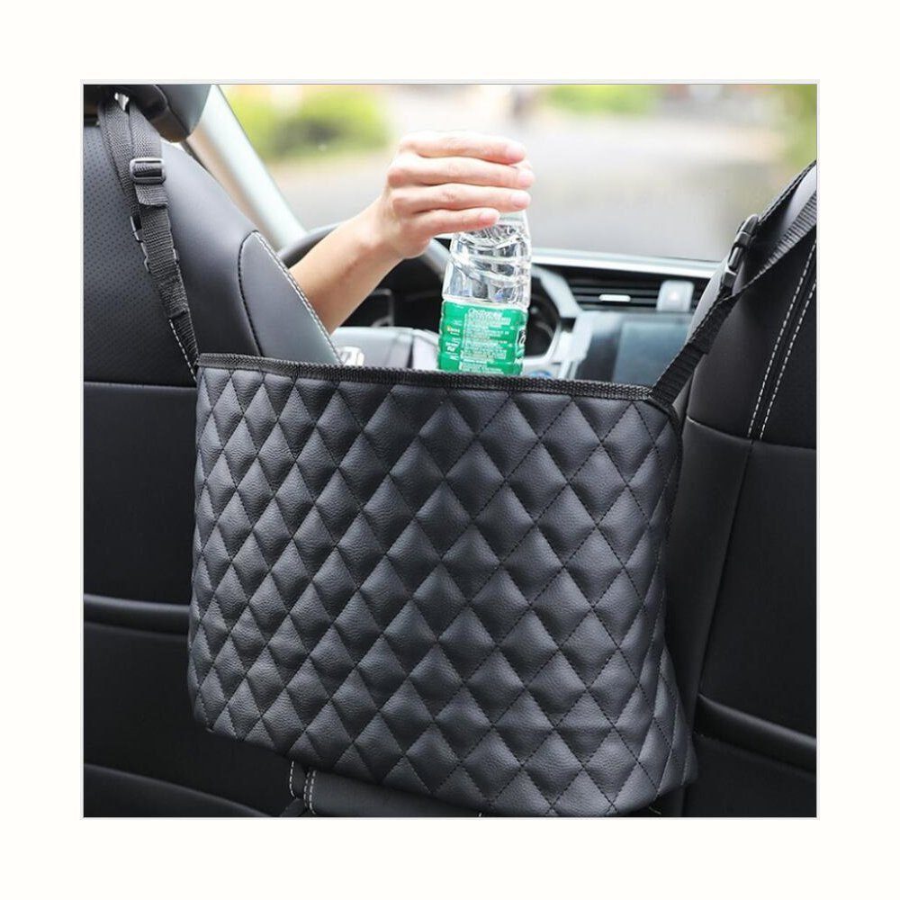 TUABUR Auto-Fußmatte Ledersitze und Handtaschenhalterungen für Autositze (1 St)