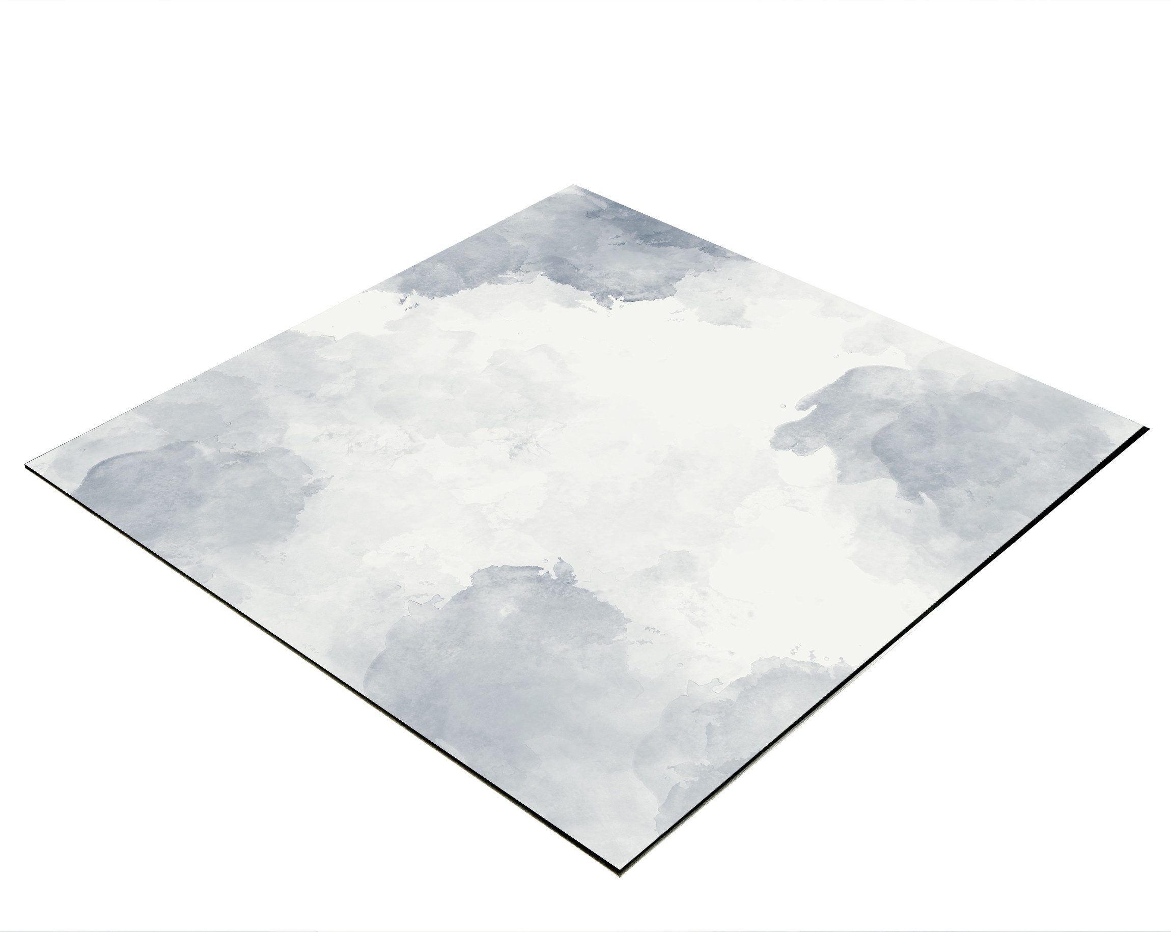 BRESSER Fotohintergrund BRESSER Flatlay Hintergrund für Legebilder 60 x 60cm graue Wolken