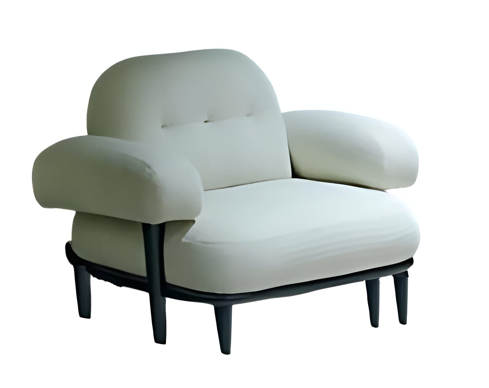Relaxsessel Eleganter Lounge Sessel mit weicher Polsterung in klassischem Design