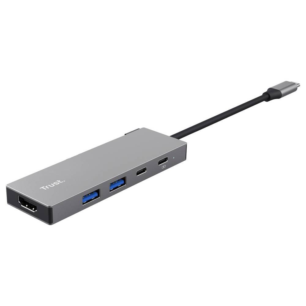 Trust Laptop-Dockingstation USB-C® Dockingstation Dalyx Passend für Marke Dockingstations: