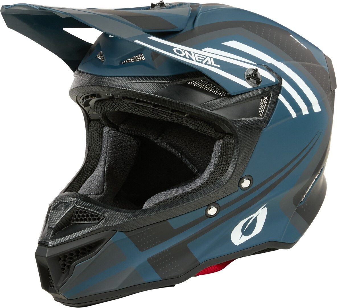 O’NEAL Motocrosshelm 5SRS Polyacrylite Spike Motocross Helm, Notfallsystem-polsterung (eqrs)