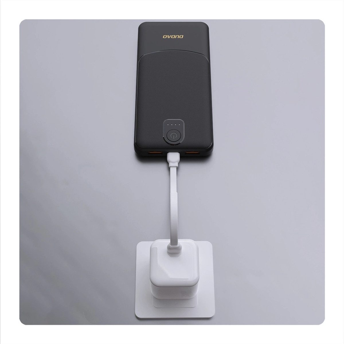 Dudao K10Pro Powerbank 20000 mAh (5 V), Ladung von 2 Geräten gleichzeitig, Kompaktes Format