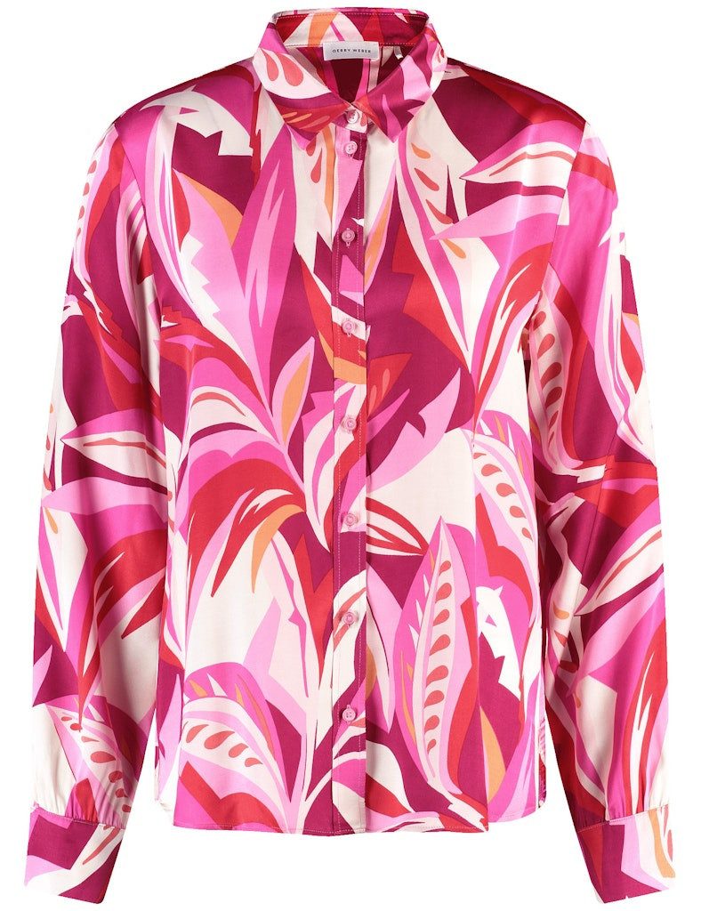 GERRY WEBER Blusentop Satinierte Bluse mit günstig online kaufen