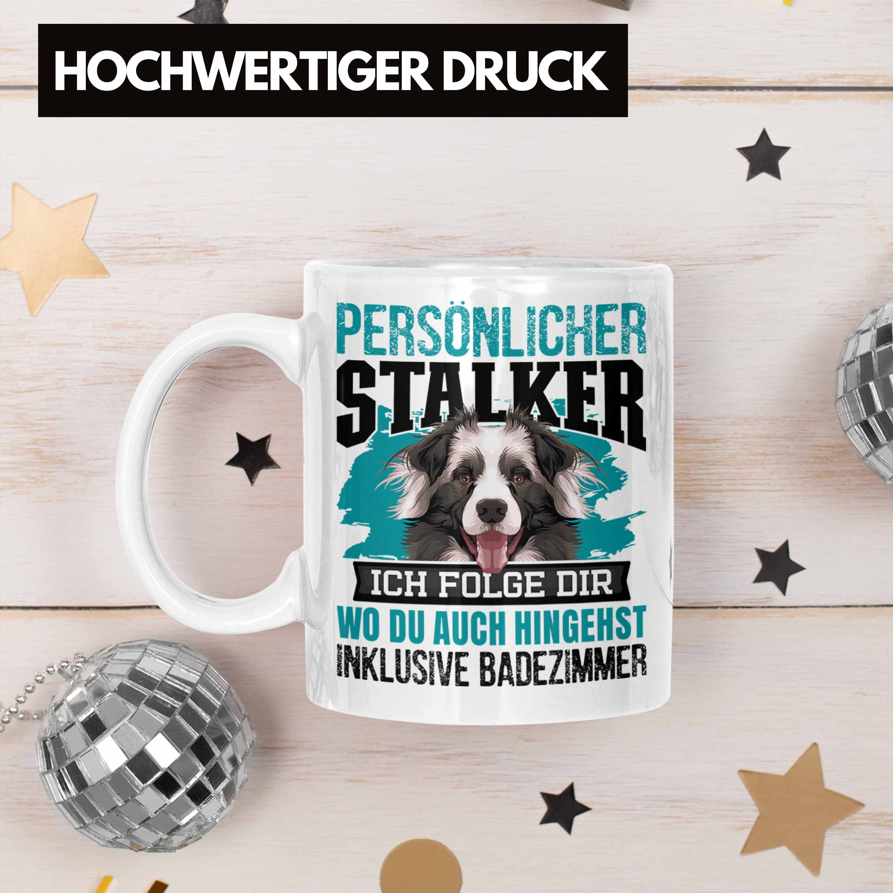 Bordercollie Trendation Border Collie Geschenk Tasse Tasse Geschenkidee Weiss Hundebesitzer K