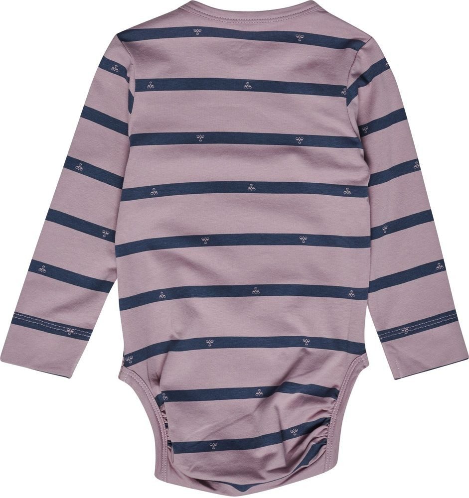 hummel Langarmbody Hmlmini Stripy Bee Body L/S