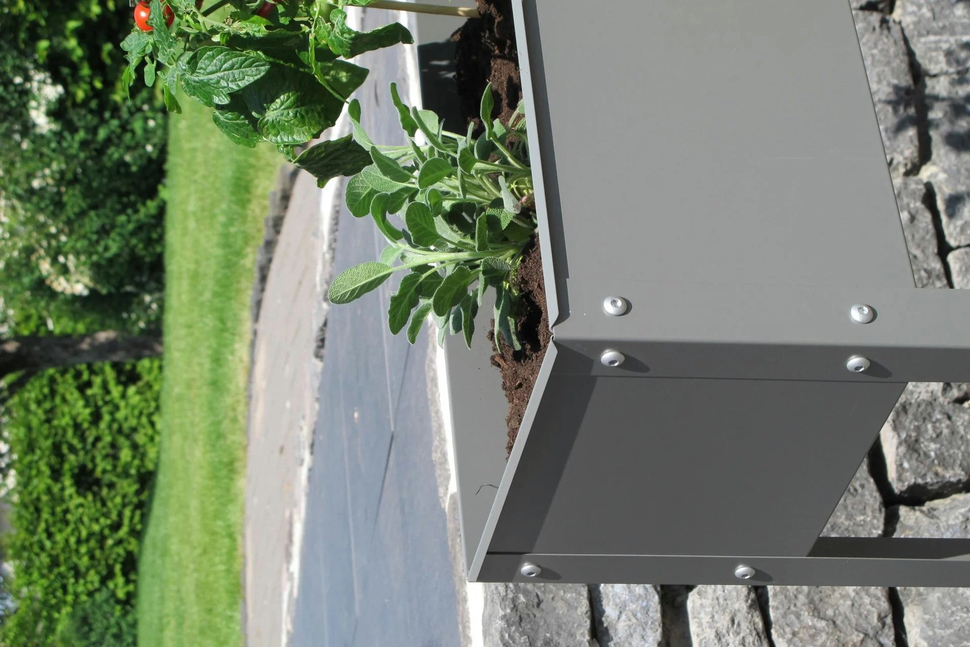 Bio Green Hochbeet Metallhochbeet "Freising", Größe XL