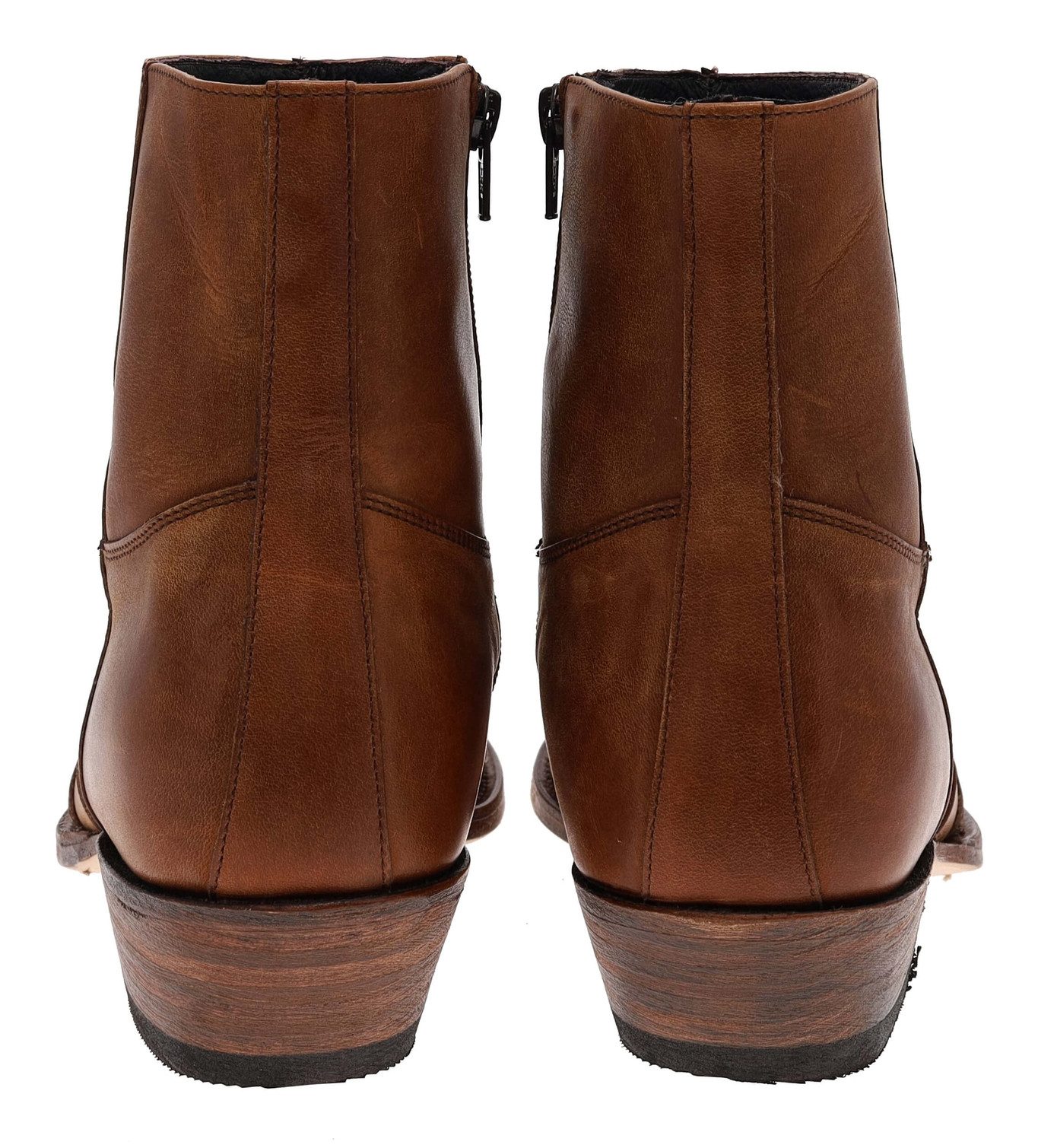 Sendra Boots 7783 JAVI LUCA Braun Westernstiefelette Rahmengenähte Westernstiefelette
