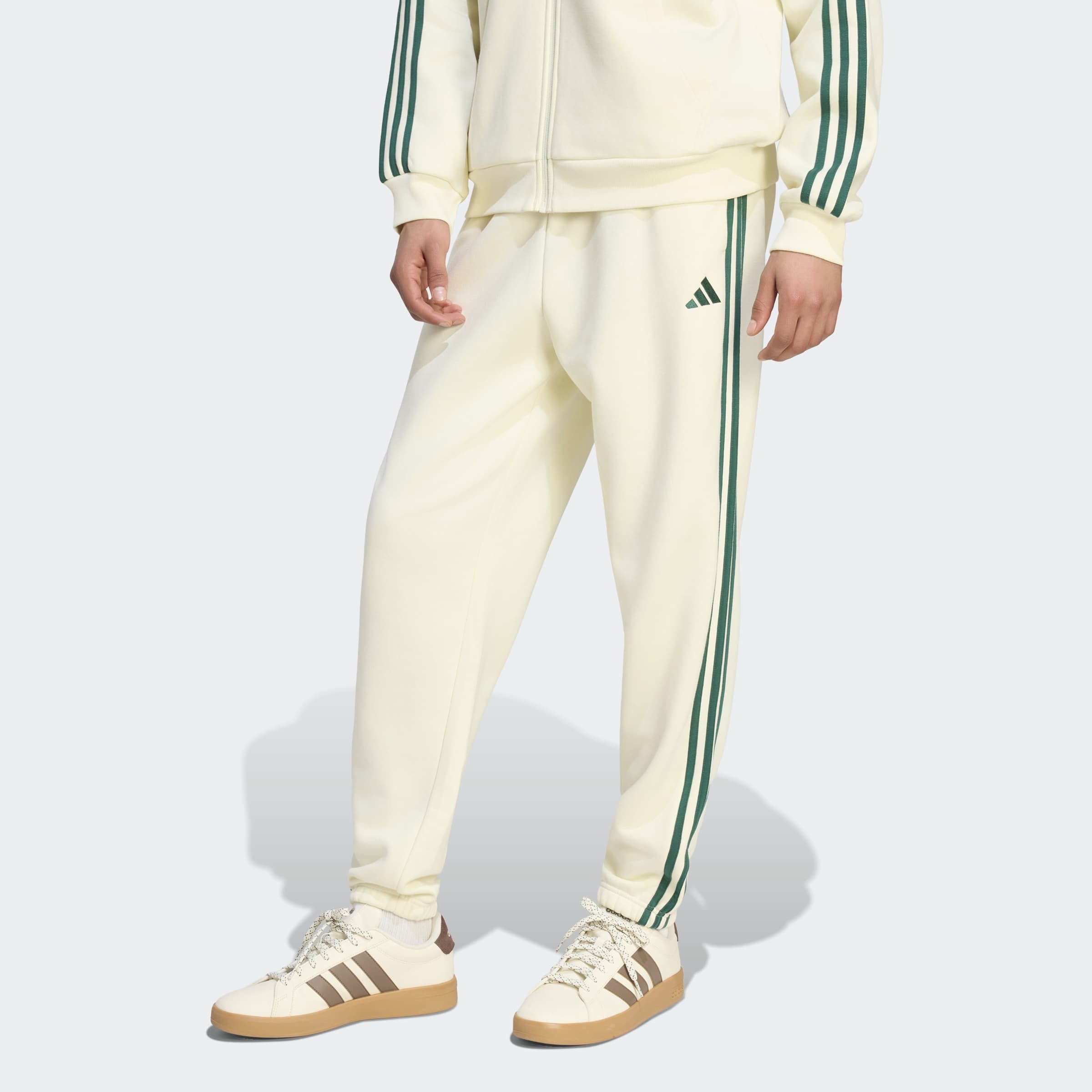 adidas Sportswear Sporthose ESSENTIALS 3-STREIFEN, SCHMAL ZULAUFEND, BÜNDCHEN