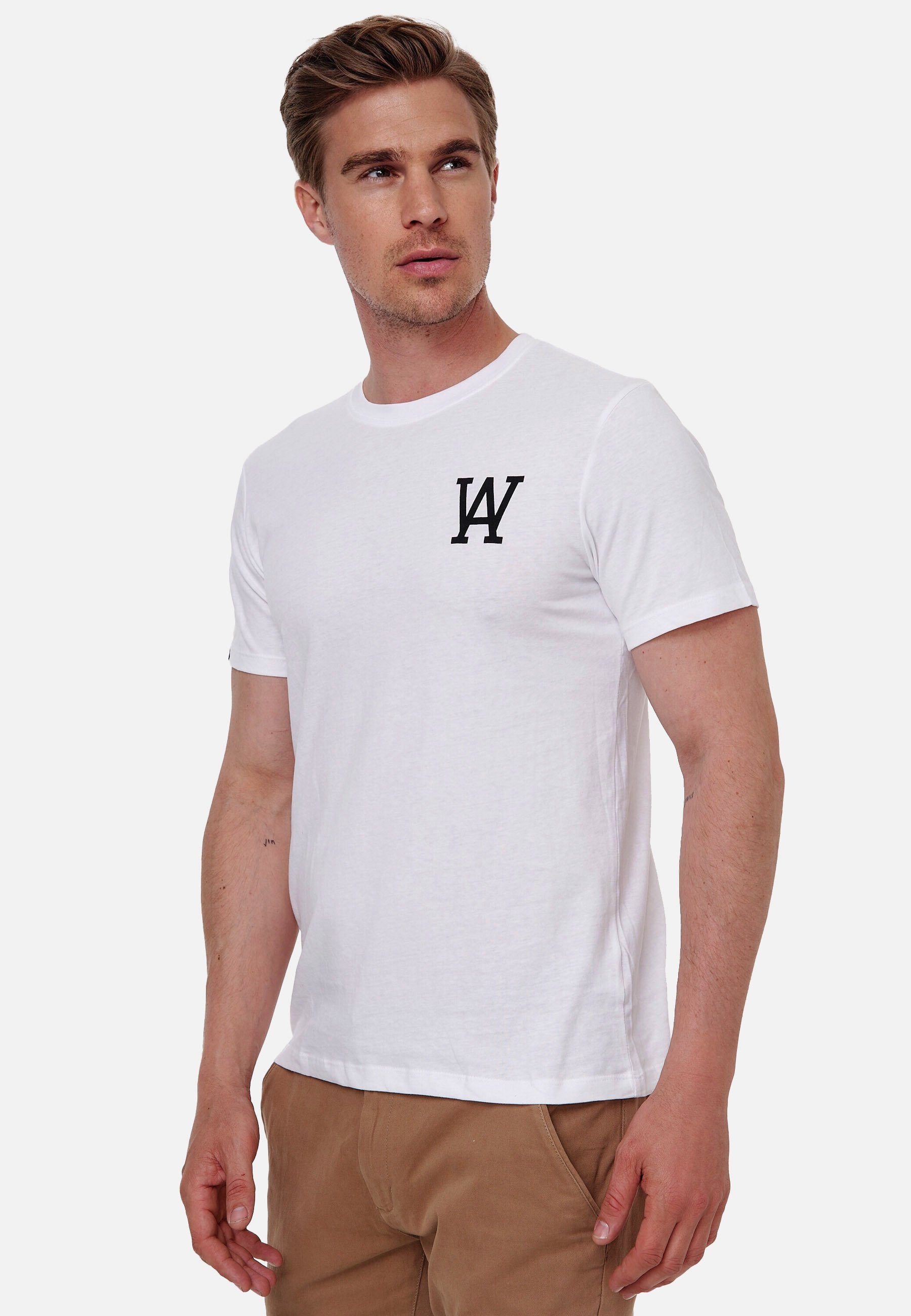 Logo T-Shirt Athletic W weiß Woldo T-Shirt