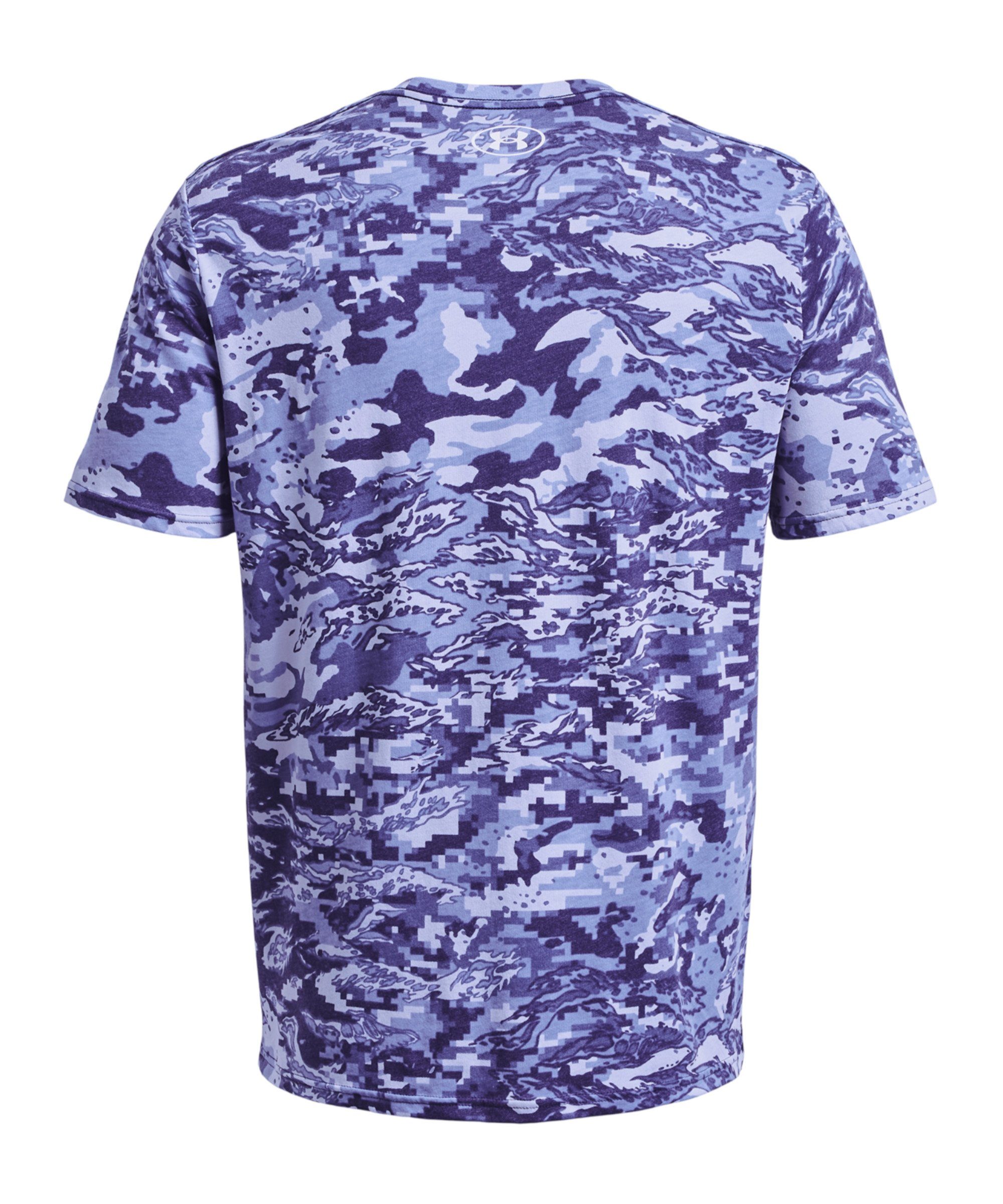 Under Armour® Camo blau Abc T-Shirt T-Shirt default