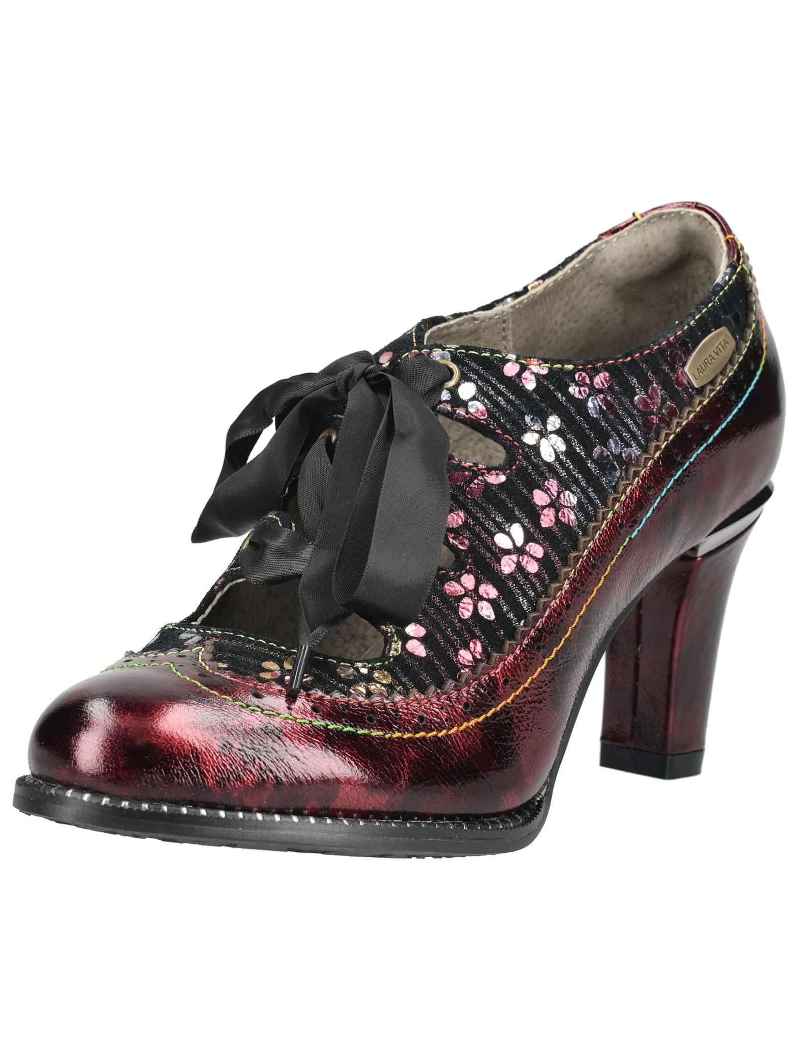 LAURA VITA LAURA VITA Pumps Leder/Textil High-Heel-Pumps
