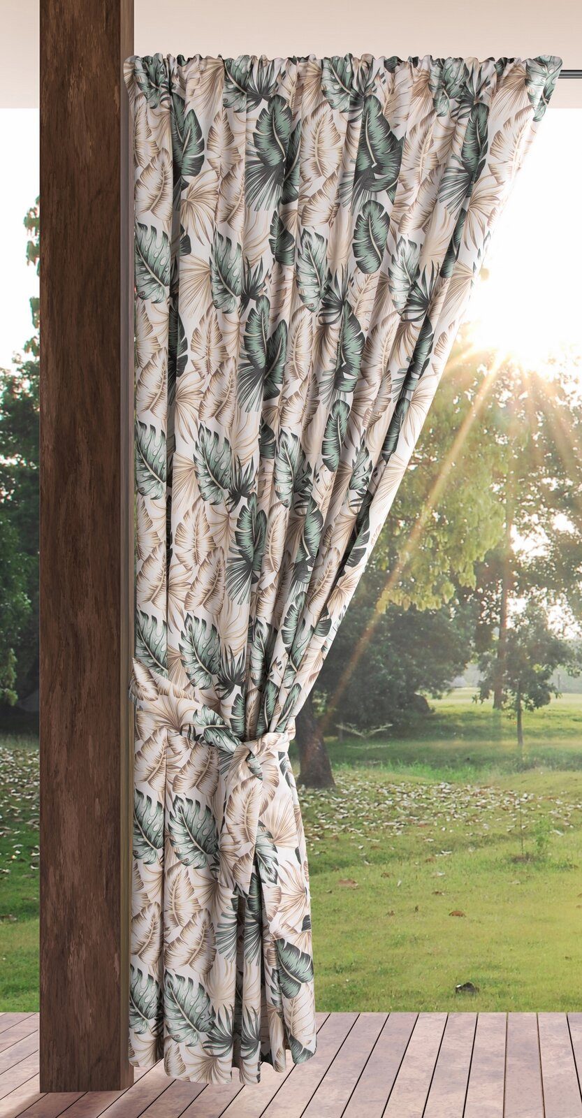 Eurofirany Outdoorvorhang GARDEN Vorhang Wasserdichte Vorhänge günstig online kaufen
