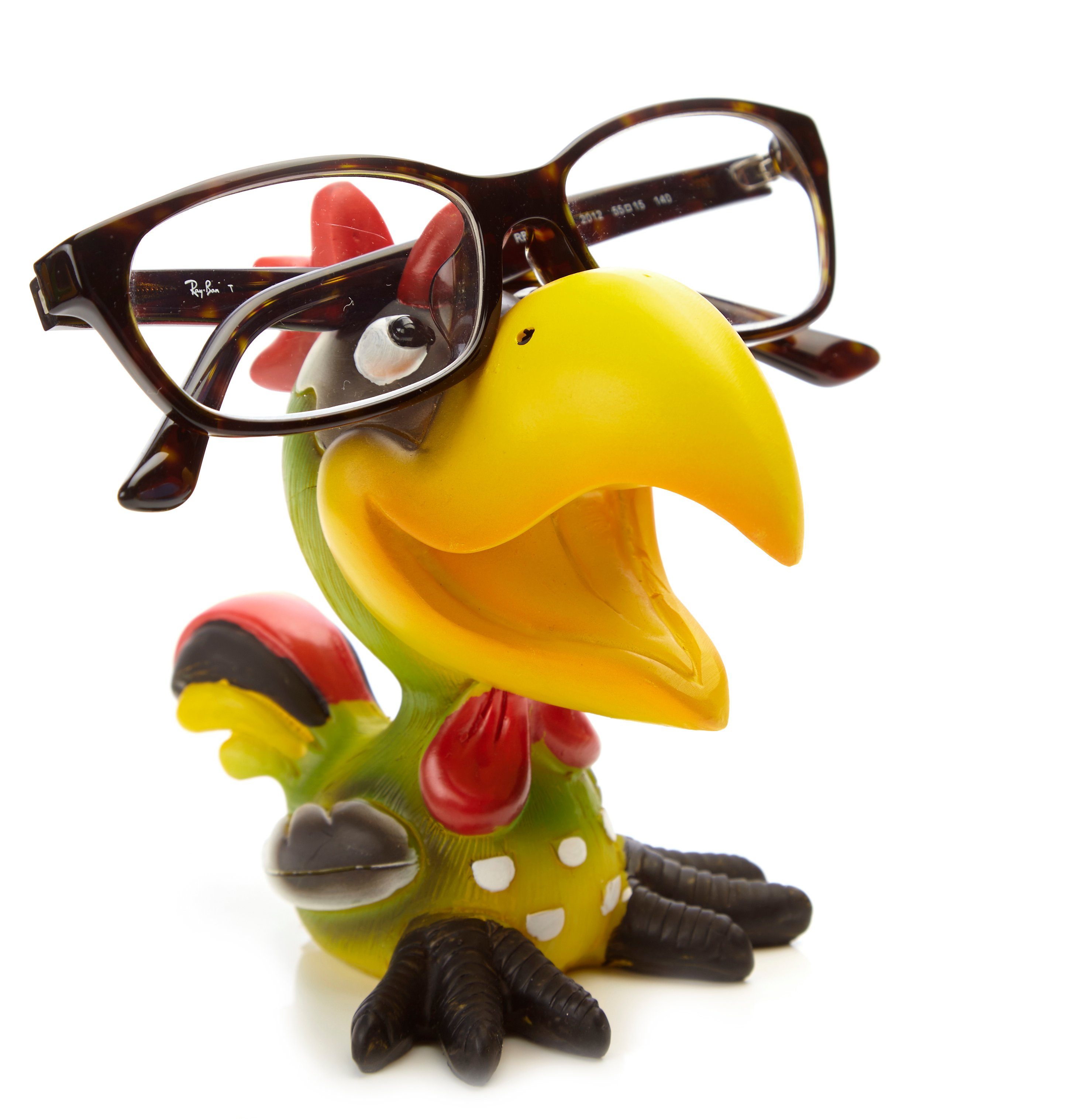 By Bers Dekoobjekt Gockel Tukan Brillenhalter f. Jung + Junggebliebene Bril günstig online kaufen