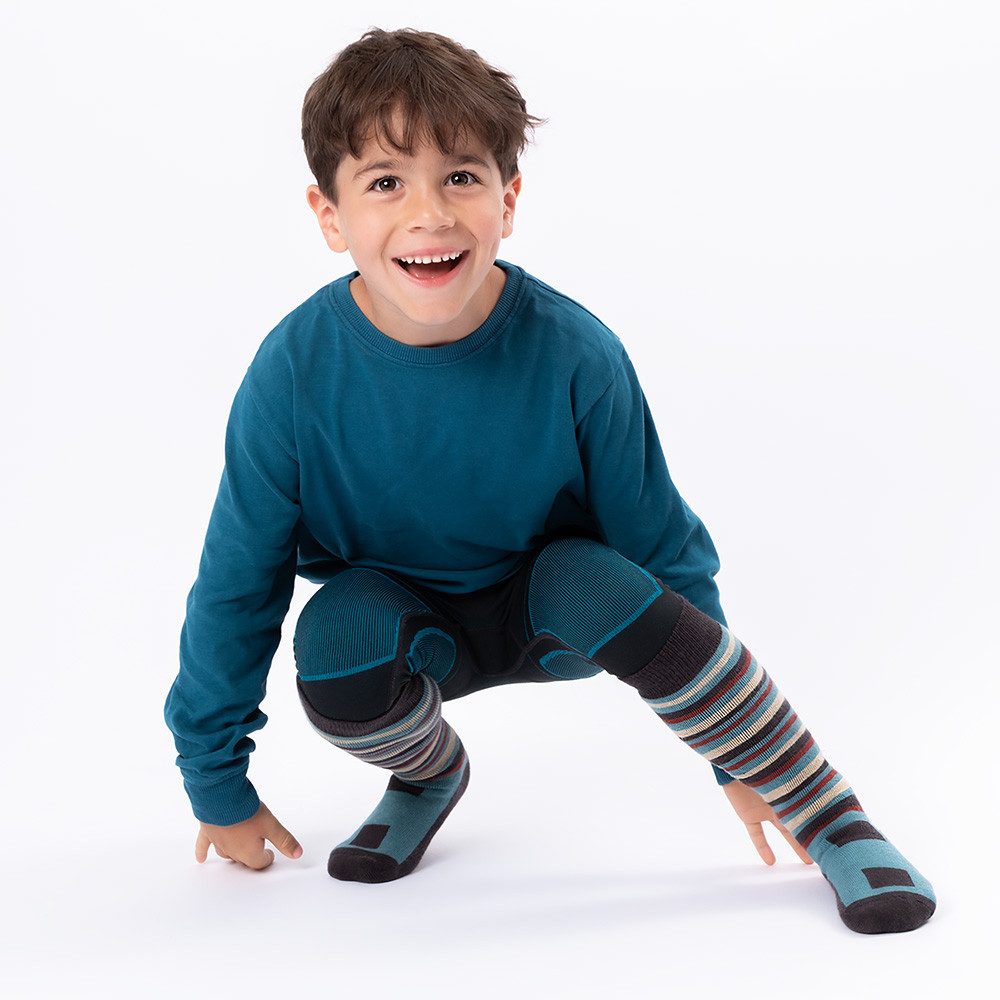 OCCULTO Skisocken Kinder Skisocken 2er Pack (Modell Mondi) (2-Paar)