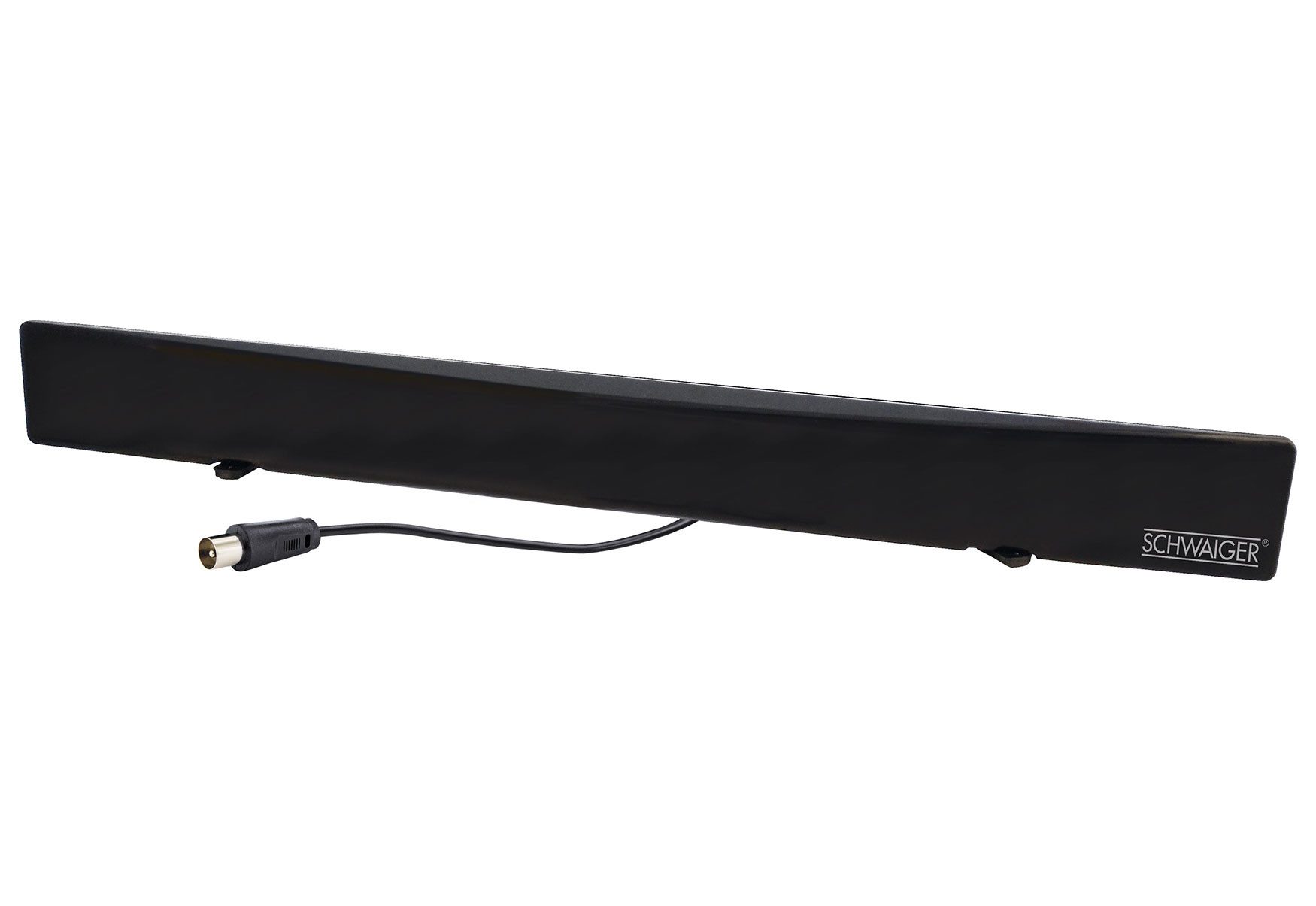 Schwaiger DTA1000 011 Innenantenne, integ. Verstärker, integ. Standfüßen, eingebauter LTE-Sperrfilter