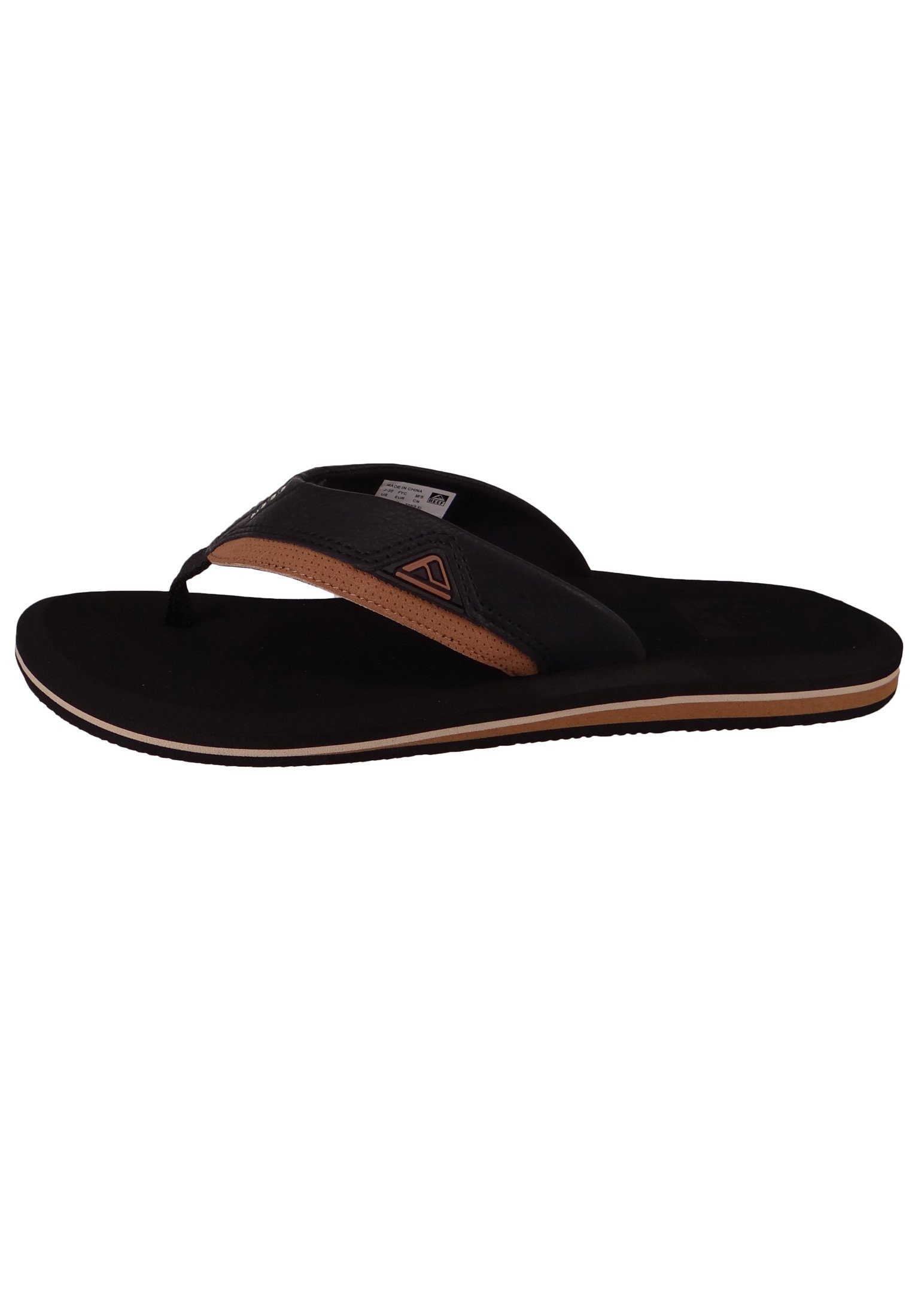 Reef CI6557 Cushion Dawn Zehentrenner Black/TAN Sandale