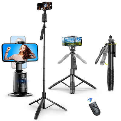 Gontence Gimbal Smartphone, Selfie-Stange, Bluetooth Selfie Stock Stativ Gimbal (Bluetooth-Fernbedienung, Teleskop-Selfie-Stick, Stand-Stativ)