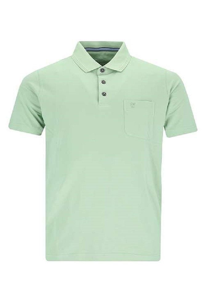 Hajo Poloshirt 20083-609 Flachstrickkragen mit 3-er günstig online kaufen