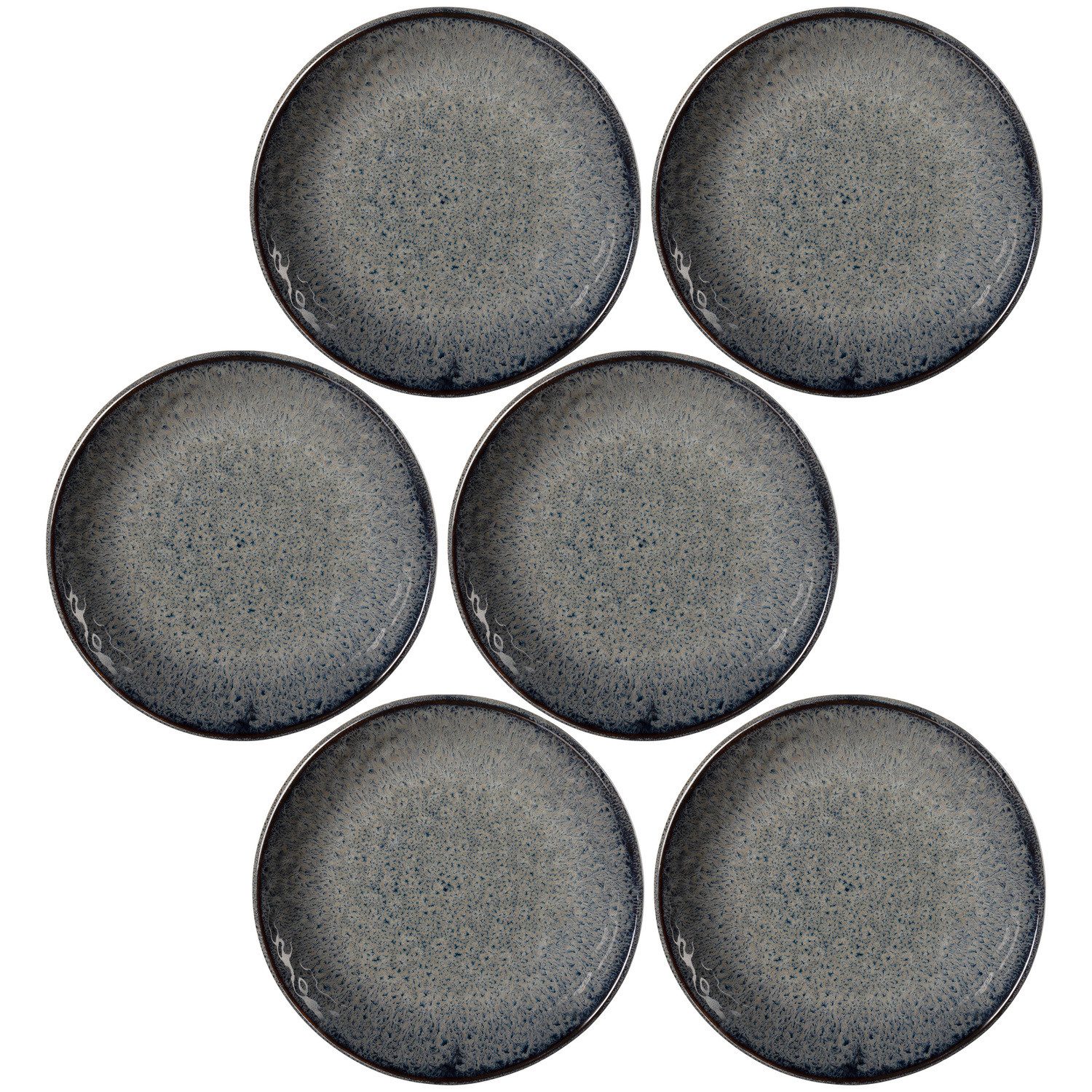 LEONARDO Dessertteller Matera, (6 St), Brotteller, Salatteller, Beilagenteller, Ø 16 cm