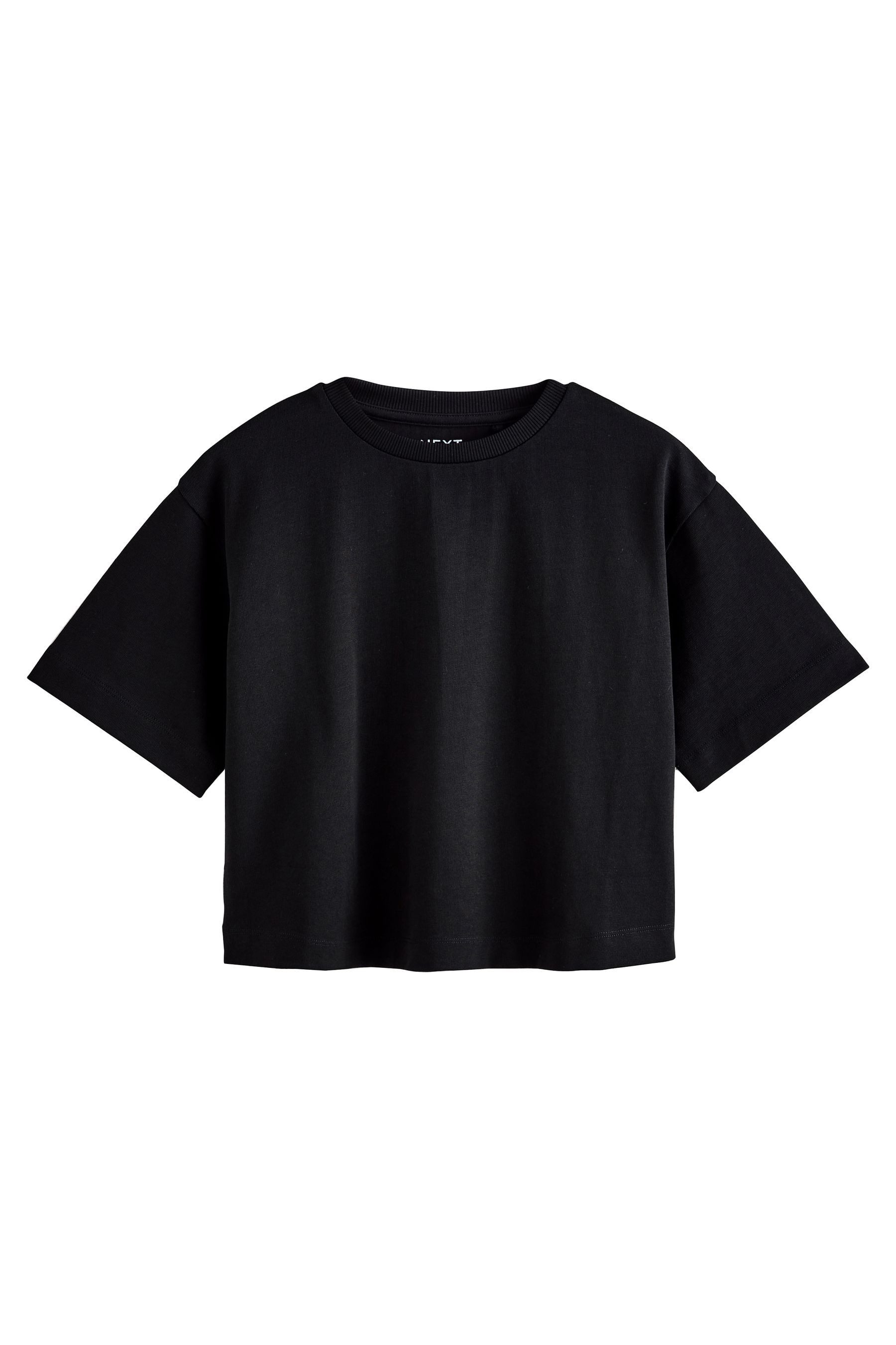 T-Shirt Schweres, kastiges Oversized Fit T-Shirt