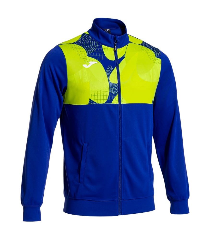 Tennisjacke Court blau/gelb Herren
