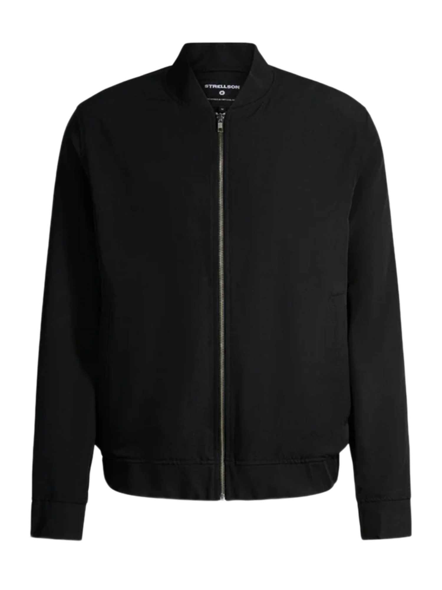 Strellson Funktionsjacke schwarz,Freizeit,Polyester,Unifarben,Collegekragen,Langarm,Regular Fit