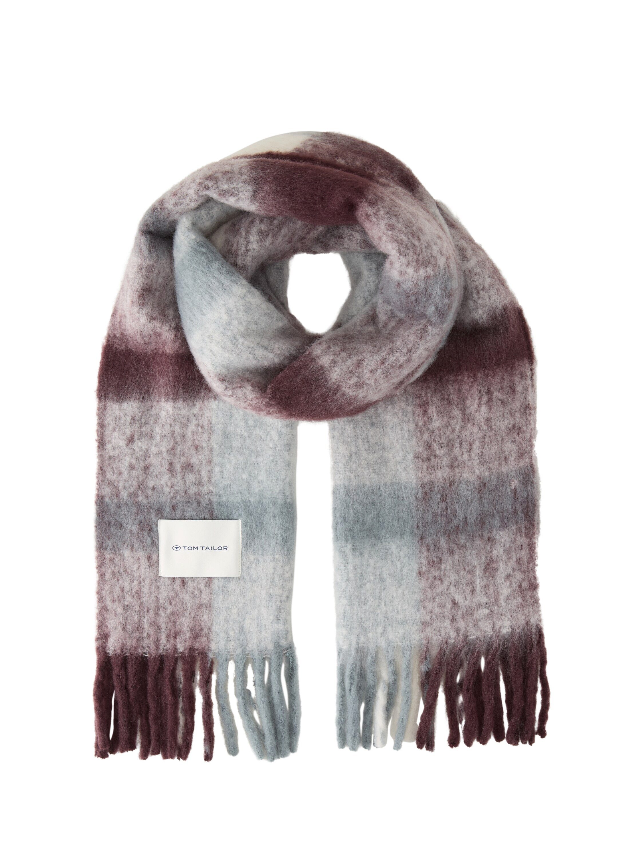 TOM TAILOR Schal, mit Fransen