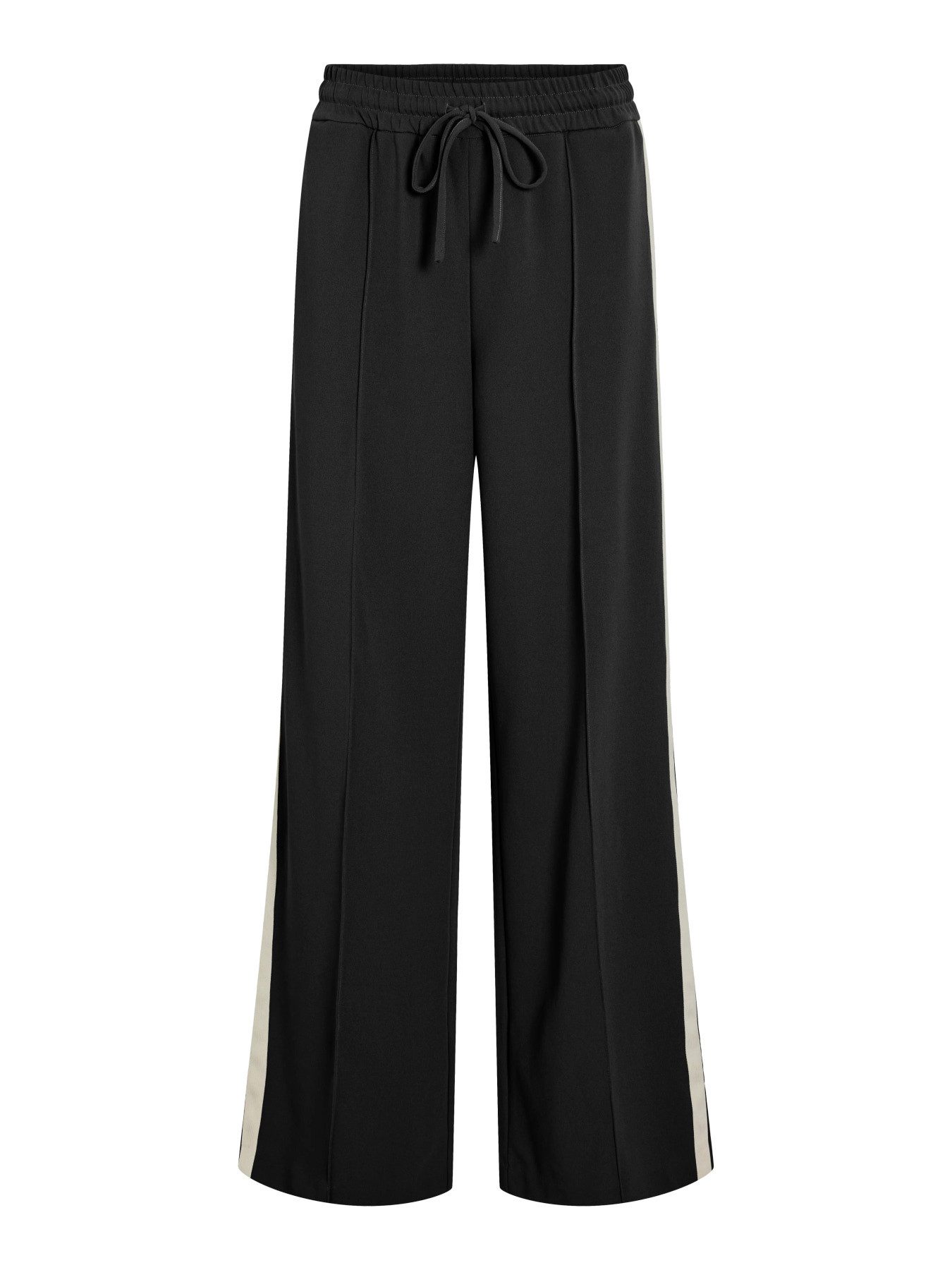 Vila Sweathose VICLUA HW WIDE TRACK PANTS - NOOS Materialmix, weit geschnitten