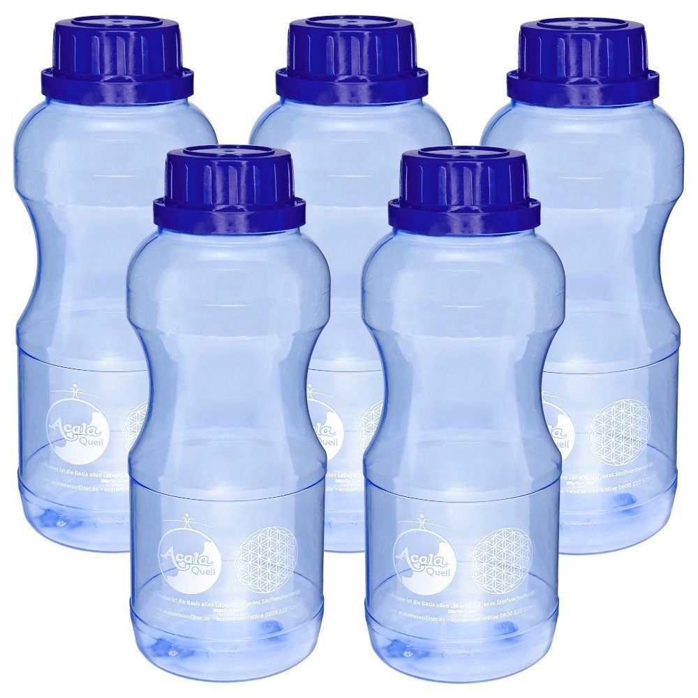 AcalaQuell Trinkflasche »Familien Set EVI 0,5 Liter«, Tritankunststoff,  geschmacksneutral, geruchsneutral, lebensmittelecht