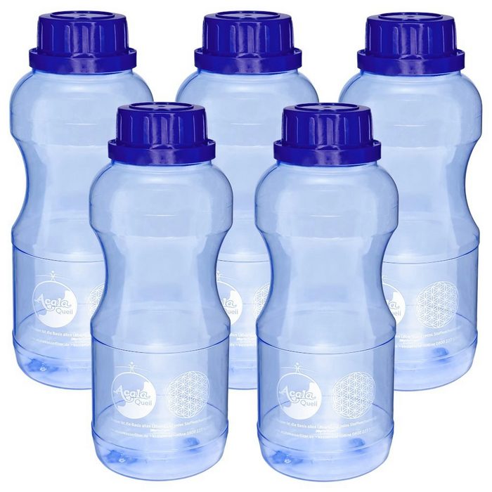 AcalaQuell Trinkflasche Familien Set EVI 0 5 Liter Tritankunststoff geschmacksneutral geruchsneutral lebensmittelecht