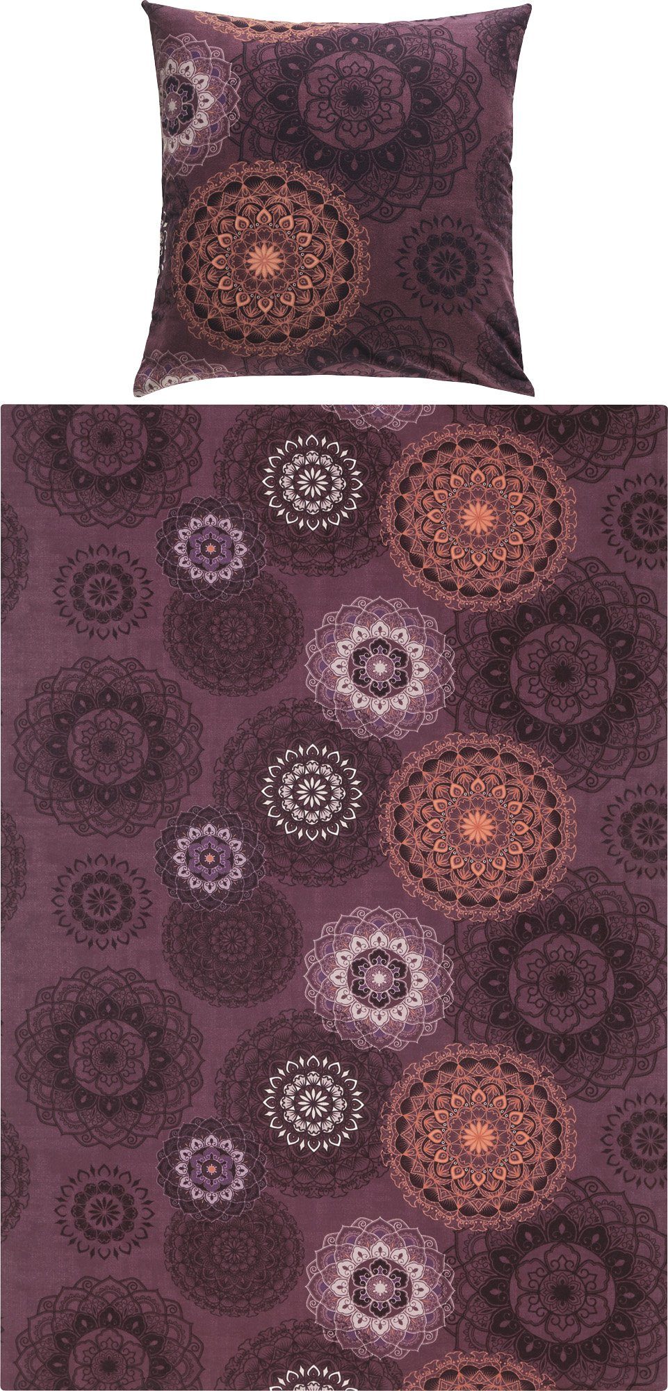 Erwin Müller Bettwäsche Bettwäsche, Baumwolle, Edelflanell Ornamente